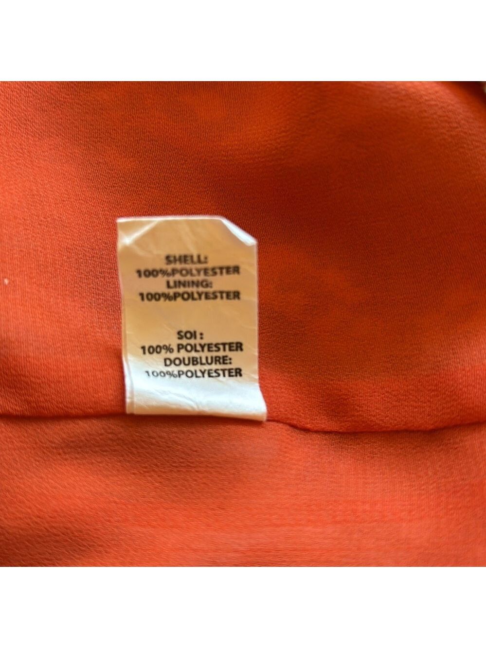 Ramy Brook Orange Long Sleeve - Picture 5 of 6